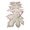 DII® 60" Embroidered Maple Leaves Table Runner